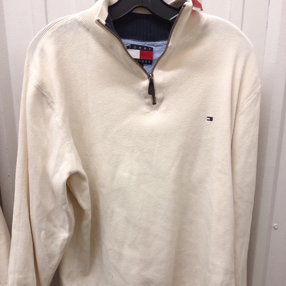 Tommy Hilfiger Other - Off white/Cream Tommy Hilfiger Quarter Zip